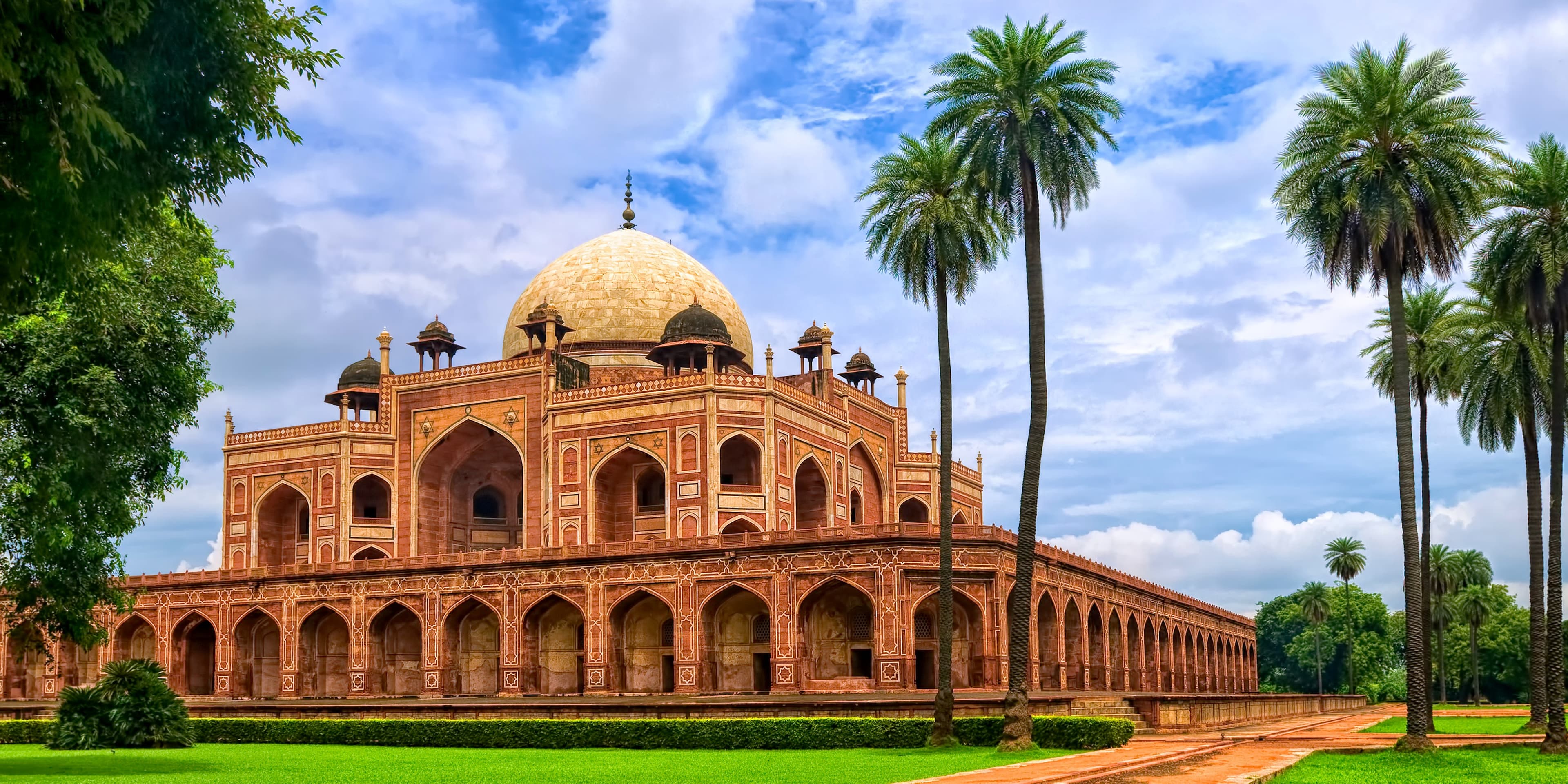Humayun's Tomb and charbagh gardens, Delhi